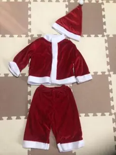 クリスマス サンタ コスプレ 男の子 100 3点セット
