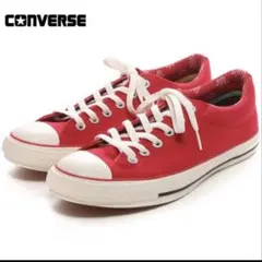 コンバースオールスターキャンパススニーカーペイズリー柄赤　26.5cm