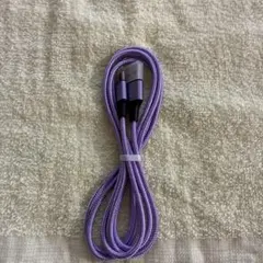 USB Type-C/Type-A ケーブル　薄紫色