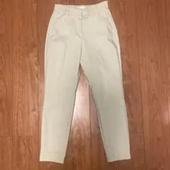 H&M エイチアンドエム　ライトグリーン スラックス テーパード