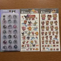 サンリオ おはじきシール　日焼けシリーズセット