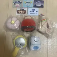 ☆カプセルトイ☆にっこりーノ☆ぬいぐるみ5種セット☆未使用送料込