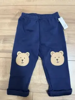 新品　未開封　GAPネイビー クマスウェットパンツ