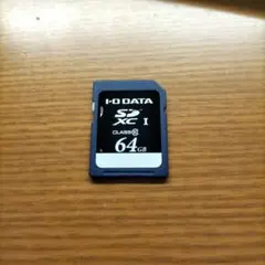 I-O DATA SDXCカード 64GB Class10 デジカメ撮影　データ