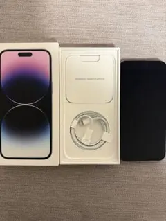 査定済みiPhone14 ProMax 256GB ディープパープルSIMフリー