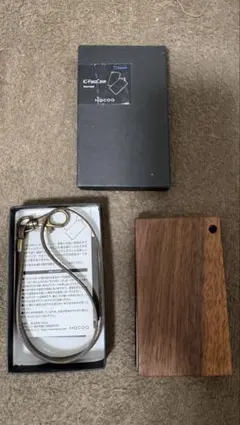 Hacoa IC-PassCase ローズウッド 木製パスケース