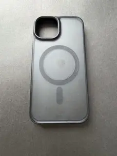 TORRAS iPhone14 用 ケース MagSafe対応 半透明 ブラック