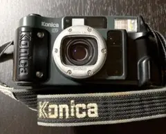 値下げ！レア！Konica 現場監督カメラ 35mmWB 電池、フイルム付き Konica 現場監督 グリーン【希少❗️】【完動品】菅田将暉さん