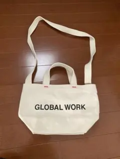 グローバルワーク　キャンバス　ミニショルダーバッグのサムネイル