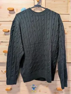 Workman Colors ケーブル編ニットプルオーバー