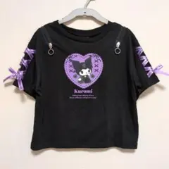クロミ キッズ Tシャツ 130cm 肩開き リボンのサムネイル