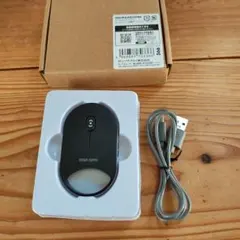 ワイヤレス充電式マウス 400-MAWB229BK ブラック