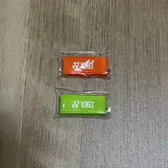 YONEX グリップバンド オレンジ グリーン