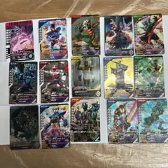 仮面ライダー トレーディングカード 15枚セット