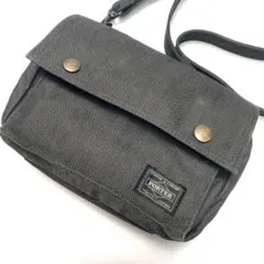 PORTERポーターSMOKYスモーキーミニショルダーバッグBLACKブラック黒のサムネイル
