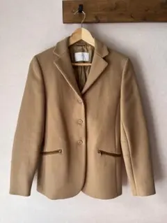 未使用級✨PRADA プラダ　テーラードジャケット　ジップアップ　グレー　ウール PRADA - Prada プラダ ジャケット グレー テーラードジャケットの通販