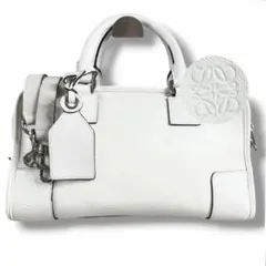 良品 LOEWE ロエベ アマソナ28 2WAY ショルダーバッグ アナグラム