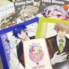 にじさんじ ろふまお エデン  ココス クリアファイル 不破湊 アイク 甲斐田晴