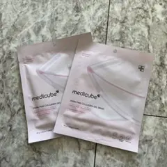 メディキューブ　PDRNピンクコラーゲンゲルマスク2枚セット