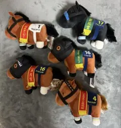 ぬいぐるみ　競馬　サラブレッドコレクション