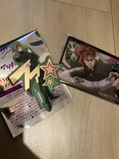 ジョジョの奇妙な冒険 ウエハース カード、マツキヨステッカー　花京院典明