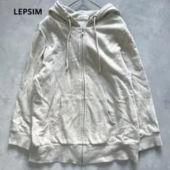 LEPSIM レディース トップス ジップアップパーカーのサムネイル