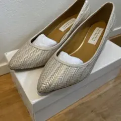 MACKINTOSH PHILOSOPHY シルバーパンプス　23cm美品