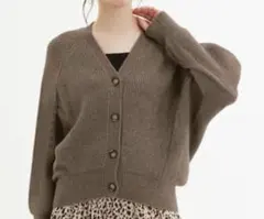 GU ドルマンコクーンカーディガン(長袖)
