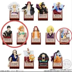 원피스 手配書 スタンド フィギュア 3種セット チョコサプ