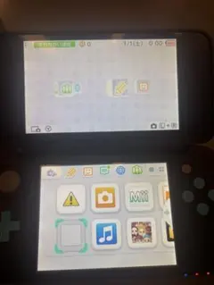 New 3DS LL 青/黒 本体
