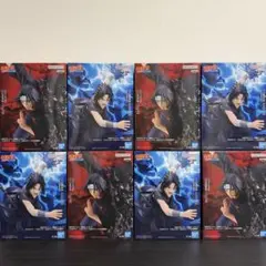 GiGO限定　ナルト疾風伝　うちはサスケ・うちはイタチフィギュア8個