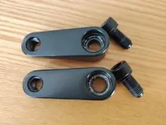 バイクミラー ナポレオン オフセットホルダー45 ブラックSA-25のサムネイル