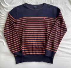 90s POLO RALPH LAUREN ボーダーニット 良色