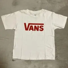 【VANS】ロゴプリント Tシャツ Lサイズ ホワイト★