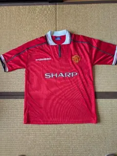 マンチェスター・ユナイテッド UMBRO ポロシャツ 赤