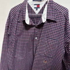 TOMMY HILFIGER チェック柄シャツ XXL