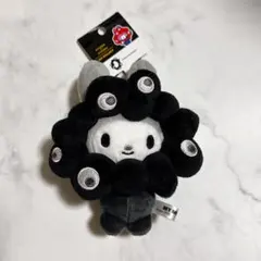 サンリオEXPOミャクミャクなりきりぬいぐるみ カラビナBC 黒（マイメロディ）