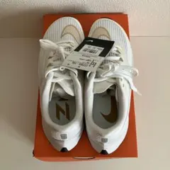 NIKE エアズームライバルフライ3 ランニングシューズ　白ゴールド　23㎝