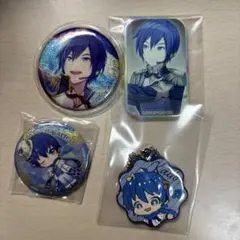 プロジェクトセカイ KAITO 缶バッジ、ストラップ