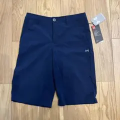 【未使用】Under Armour ネイビー キッズ向けゴルフ用ショートパンツ