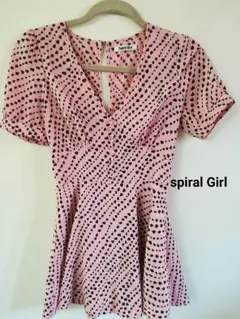 Spiral Girlスパイラルガール♡美品オールインワンワンピ