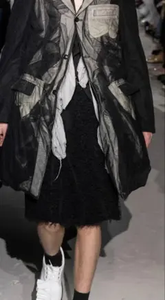 2025春夏コムデギャルソンオムプリュス大人気フリル付きショーツ美品激安