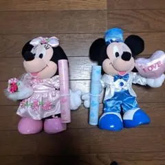ディズニー ミッキー ミニー ぬいぐるみ セット