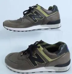 New Balance NB574AB Black 29cm レザー US限定 - メルカリ