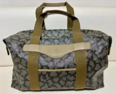 YSL イヴサンローラン レオパード柄 ボストンバッグ 　美品