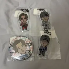 FANTASTICS 堀夏喜　ファンタ　クリアキーホルダー　缶バッジ　【セット】