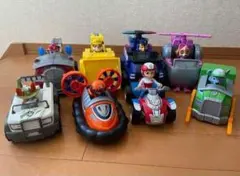 パウパトロール　パウっと変形　フライングビークル　ビークルセット　パウパト