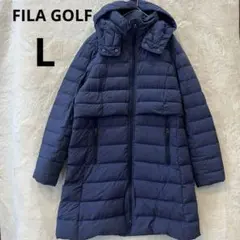 FILAGOLF フィラゴルフ L ダウンコート ダウンジャケット 撥水 ロング