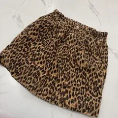 レオパード　ヒョウ柄 タイトスカート ゴムウエスト