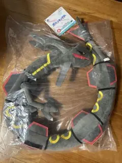 黒いレックウザ　抱きぬいぐるみ　A賞　一番くじ　ポケットモンスター